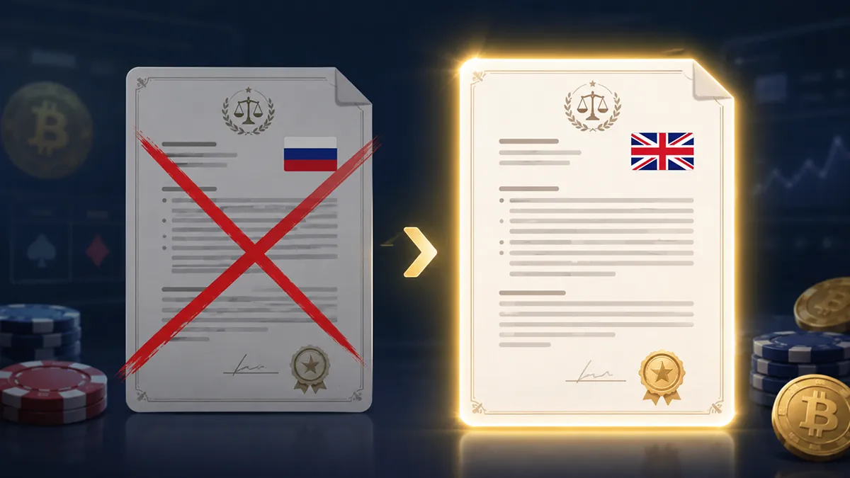 Символ приоритета английской версии правил в биткоин-казино